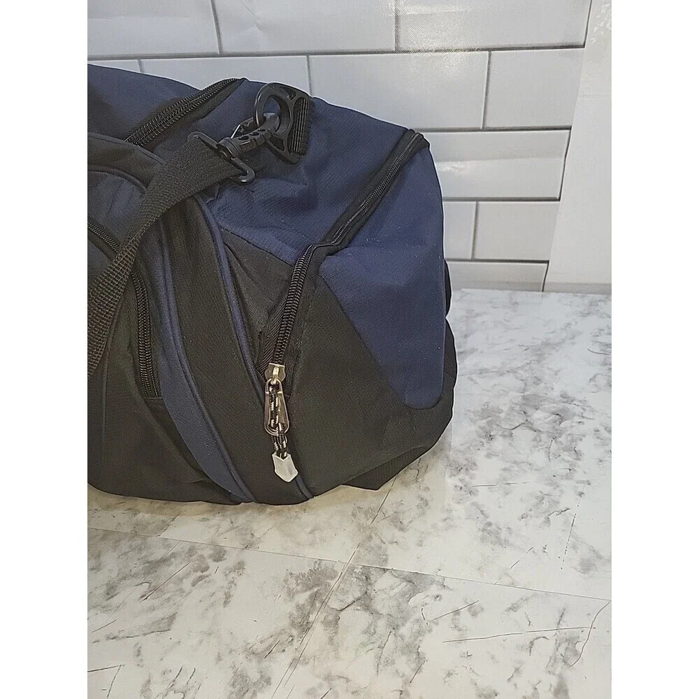 Cal Pak Blue Duffle Bag Travel Vacation Overnight Sports *Read